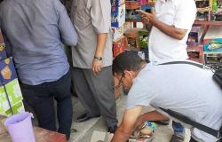 إعدام كمية من المشروبات والعصائر الفاسدة بشمال سيناء