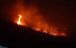 فيديو.. حرائق هائلة تلتهم غابات "شفشاون" شمالي المغرب