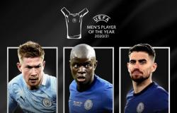 "يويفا" يكشف عن الثلاثي المرشح لجائزة أفضل لاعب في أوروبا.. تعرف عليهم