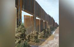 فيضانات وأمطار غزيرة تدمر أجزاء من «جدار ترامب» الحدودي مع المكسيك