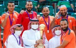 مضر يتوج بلقب النسخة الأولى لكأس السوبر السعودي لكرة اليد