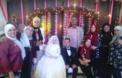 العريش تحتفل بزواج عروسين من ذوي الاحتياجات الخاصة (صور)