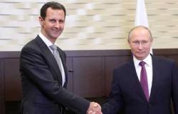 بوتين يستقبل الأسد في موسكو وينتقد القوات الأجنبية في سوريا
