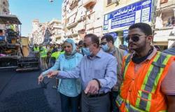 محافظ الإسكندرية: انتهاء تطوير 95% من مشروع الحضرة الجديدة بـ148 مليون جنيه (صور)