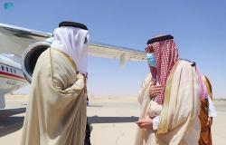 نائب وزير الخارجية يستقبل وزيريْ خارجية الكويت والبحرين