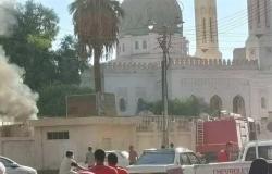 السيطرة على حريق نشب في كشك كهرباء داخل مسجد بقنا