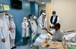 مستشفى شرق جدة يحتفي باليوم الوطني السعودي الـ ٩١