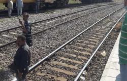 مصرع شاب سقط من القطار في شبين القناطر
