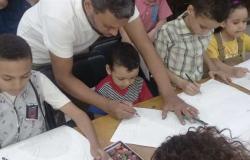 أنشطة وورش فنية بثقافة أحمد بهاء الدين للطفل