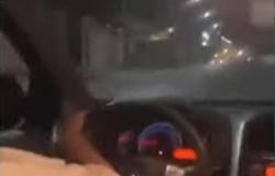 المرور يقبض على امرأة تقود سيارتها بتهور