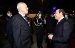 السيسي يؤكد دعم مصر لجهود قيس سعيد في بناء مستقبل أفضل لتونس