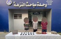 ضبط تشكيل عصابى لسرقة متعلقات المواطنين بالقاهرة
