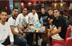 لاعبو الزمالك الدوليون ينتظمون فى مران الفريق بكينيا