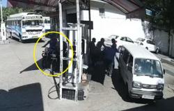 فيديو.. شاهد ما حدث لـ"دراجتين ناريتين" في محطة وقود