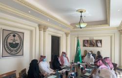 محافظ شقراء يستقبل "لجنة تقييم برنامج المدن الصحية" بمنطقة الرياض