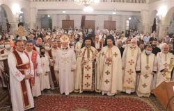بطريرك الأقباط الكاثوليك يترأس قداس افتتاح المسيرة السينودسية بالإيبارشية البطريركية