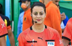 شاهندة المغربي تعلق على ظهورها ضمن طاقم تحكيم مباراة المقاولون العرب وإيسترن كومباني (فيديو)