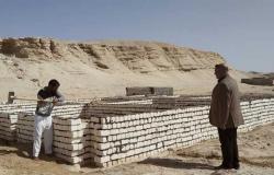 إزالة مبني دون ترخيص في مدينة الحسنة بوسط سيناء