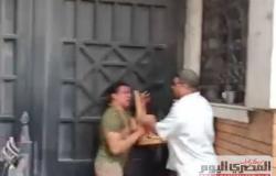 مقطع فيديو سجل الواقعة.. مشاجرة بـ«المطاوي» على أبواب «حقوق الإسكندرية» (شاهد)