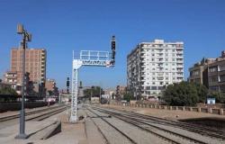 انتهاء تطوير 20 كيلومتر من إشارات السكة الحديد على خط بني سويف - أسيوط