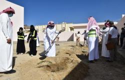 محافظ النماص يدشِّن مبادرة السعودية الخضراء وتحسين المشهد الحضري