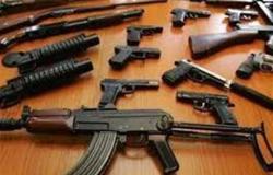 ضبط 23 قطعة سلاح و3 كيلو بانجو مع 8 أشخاص في أسوان