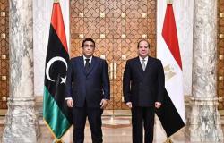 السيسي : مصر تدعم المسار السياسي لتسوية الأزمة الليبية