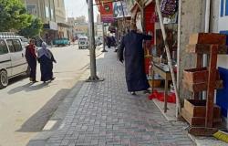 التنمية المحلية تتابع حملات رفع الإشغالات من شوارع العريش (صور)