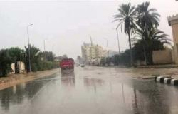 شمال سيناء تتعرض لهطول أمطار غزيرة