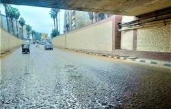محافظ الغربية يتابع ميدانياً كسح مياه الأمطار من شوارع طنطا كفر الزيات والمحلة