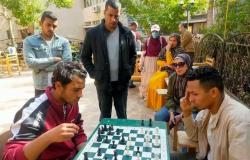 فوز كلية الطب البيطرى بالمركز الأول في بطولة جامعة مدينة السادات للشطرنج