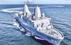 سفينة حربية تابعة للبحرية الأمريكية تعلق عملها بسبب «كورونا»