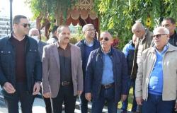 محافظ بورسعيد والأمين العام للمجلس الأعلى للٱثار يتفقدان حديقة فريال التاريخية