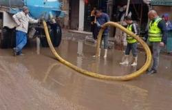 عمليات التنمية المحلية ترصد جهود رفع آثار الأمطار بالمحافظات (صور)