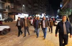 تفاصيل جولة ليلية لمحافظ الشرقية في شوارع مدينة الزقازيق