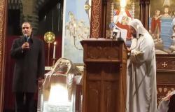 سفير مصر لدى بلچيكا يزور الكنيسة القبطية بمناسبة عيد الميلاد المجيد