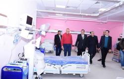 سوهاج: تركيب 13 جهازا طبيا ومفرمة للنفايات بالمستشفى الجامعي الجديد