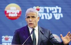 إصابة وزير الخارجية الإسرائيلي يائير لابيد بكورونا