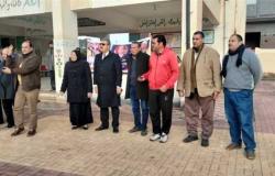 رئيس مطوبس يتفقد محطة رافع الصرف الصحي بقريتي القنى وعزبة عمرو