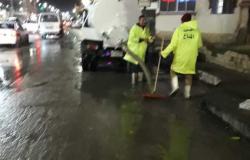 رئيس «مياه القناة»: مستمرون في رفع تراكمات الأمطار