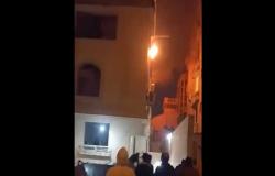 السيطرة على حريق شقة بمساكن شيراتون بالنزهة.. وإصابة 2 من السكان (فيديو)