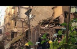 انهيار عقار بمدينة سمالوط في المنيا دون أضرار بشرية