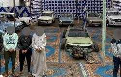 ضبط تشكيل عصابي لسرقة السيارات بالقاهرة
