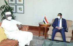 نائب «السيادة السوداني» يلتقي بأديس أبابا رئيس مفوضية الاتحاد الأفريقي