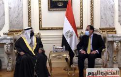 رئيس الوزراء يستقبل رئيس البرلمان العربي