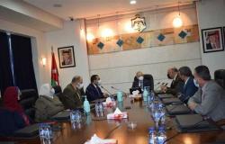 نائب رئيس الوزراء الأردني يستقبل رئيس «التنظيم والإدارة»