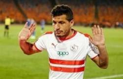 طارق حامد لاعب الزمالك يخالف القانون .. وشرطة الجيزة توقفه وتسحب رخصته .. فيديو