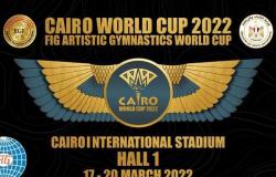 اللجنة العليا تكشف النقاب عن شعار بطولة العالم للجمباز القاهرة 2022