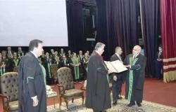 جامعة القاهرة تمنح الدكتوراه الفخرية فى الآداب لرئيس جمهورية طاجيكستان