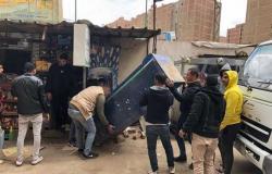 الجيزة: رفع 800 حالة إشغال من شوارع الهرم